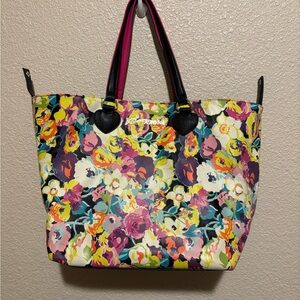 Betsey Johnson Colorful Floral Tote
